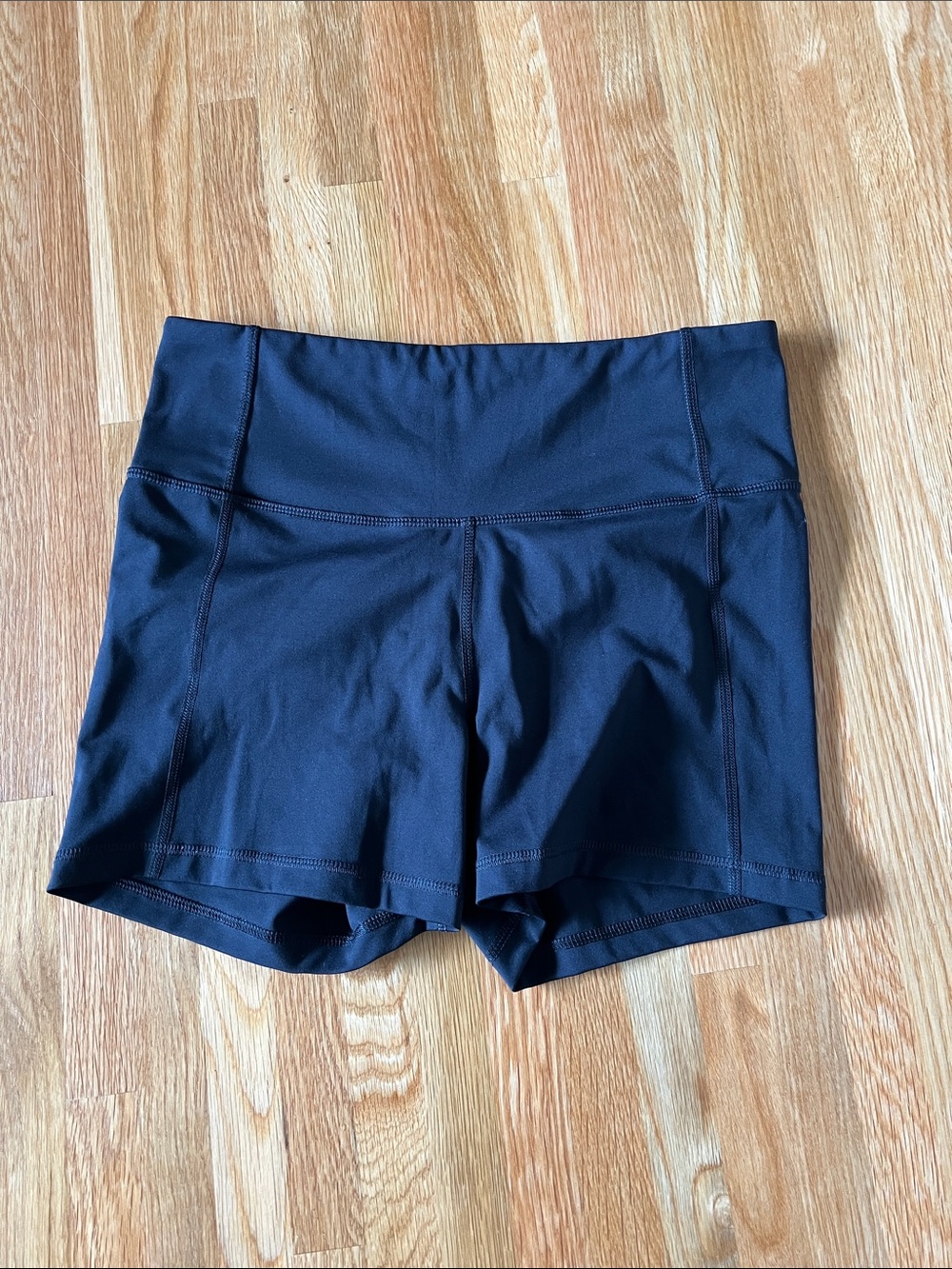 all in motion Black High-Rise Athletic Shorts. 2.5” inseam. Size Large